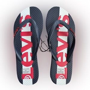 NWT Women’s Levi’s Heritage Stripe Flip Flops Size 5